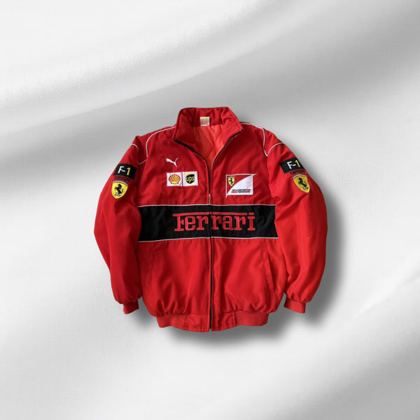 Red F1 Ferrari Racing Jacket Vintage (ups)